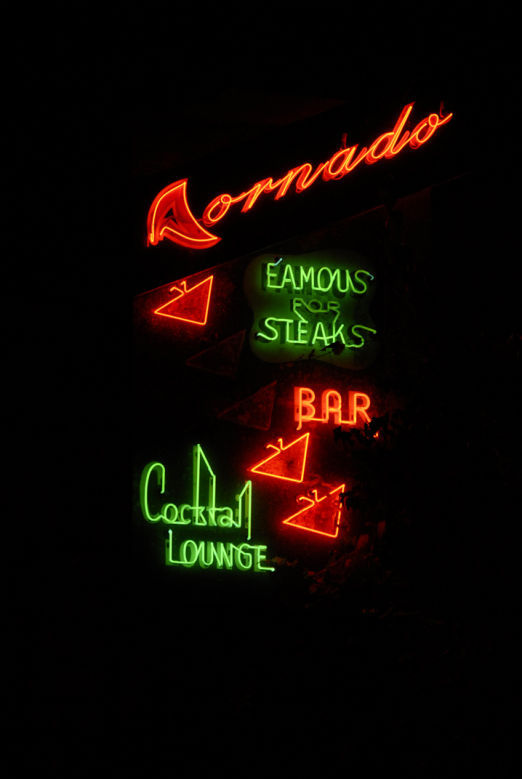 Tornado Club sign